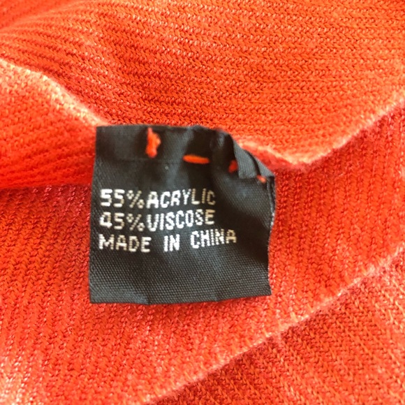 Rust Colored Scarf - Picture 7 of 7